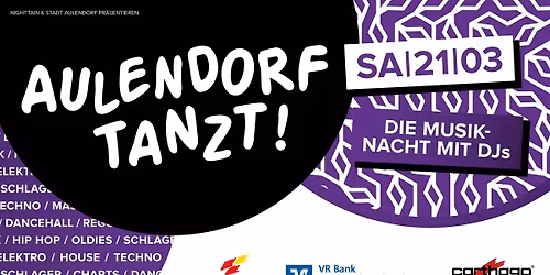 Aulendorf Tanzt! Die Musiknacht mit DJs 