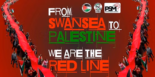 From Swansea to Palestine We are the Red Line
