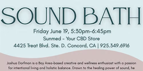 Sound Bath in Concord!