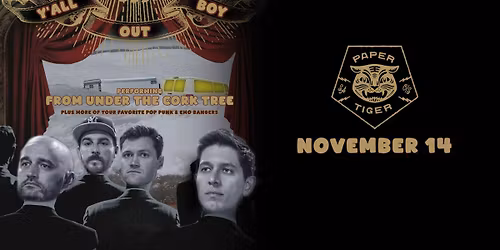 Y'all Out Boy - 'From Under the Cork Tree' SATX