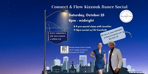 Connect & Flow October Kizzouk Dance Social