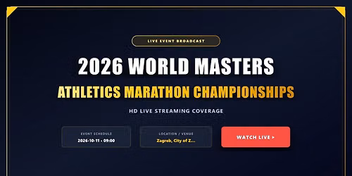 LIVE`Stream@!~ 2026 World Masters Athletics Marathon Championships - Livestream
