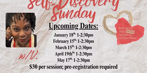 Self-Discovery Sunday with V.