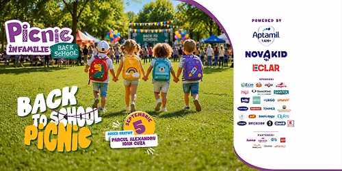 Picnic \u00een Familie - edi\u021bia Back to School | 5 septembrie 2026