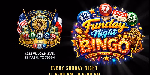 Funday Night Bingo