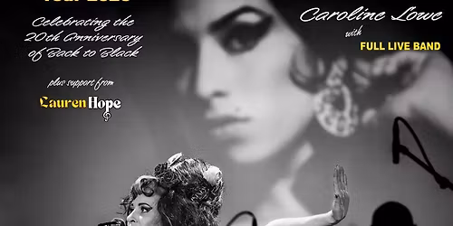 Back To Black - Amy Winehouse Tribute