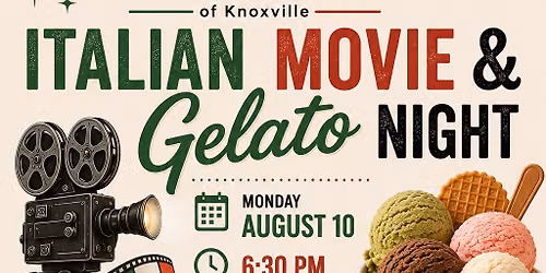 Italian Movie & Gelato Night! 