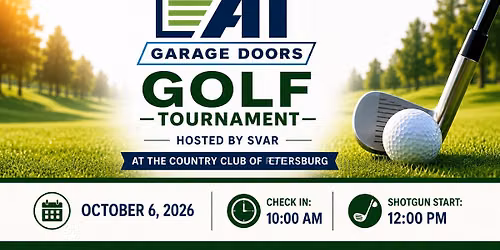 A1 Garage Doors Golf Tournament hosted by SVAR