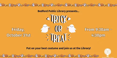 Trick-or-Treat at the Library!