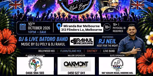 Melb\u2019s Fiji Day Party 10th Oct - Bula Party