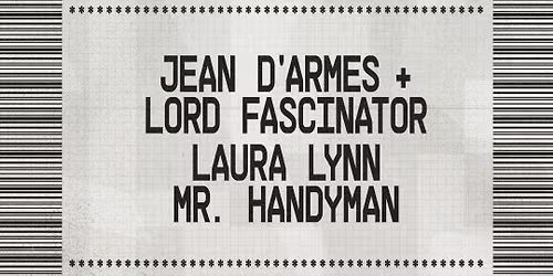 Jean d'Armes, Lord Fascinator, Laura Lynn, Mr. Handyman | Dead Letter No.9