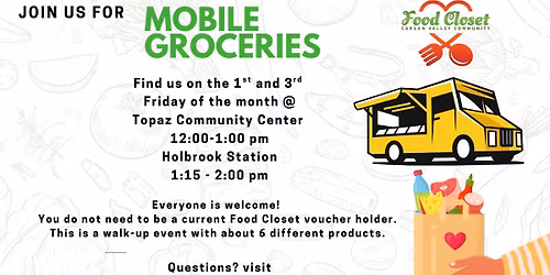 Mobile Groceries  - Holbrook Junction