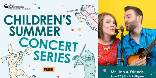 Children's Summer Concert - Mr. Jon & Friends