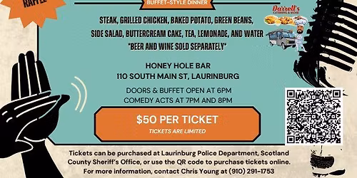 2nd Annual Laugh Out Crime Dinner Comedy Show