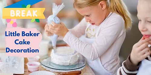 Spring break camp-kids Cake decoration