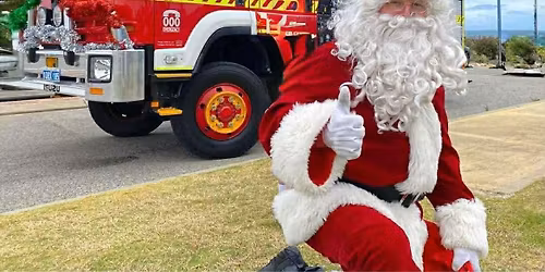 Rockingham Volunteer Fire & Rescue Santa lolly run