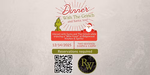 Dinner with The Grinch & Santa