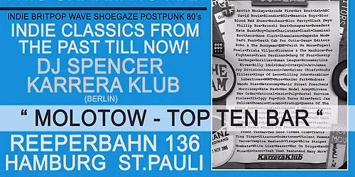 THIS CHARMING MAN - Indie Classics mit DJ Spencer \/ Karrera Klub \/ Berlin 