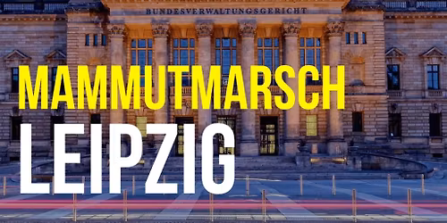 Mammutmarsch Leipzig 30\/42\/55 KM