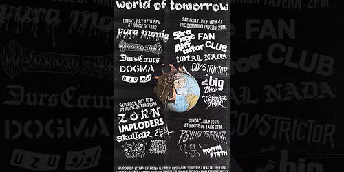 WORLD OF TOMORROW Nite 3 - Psychic Armour + Crisis Party + Koffin Byrth