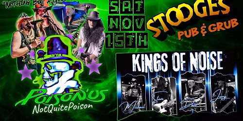 Poison'Us & Kings Of Noise Live @ Stooges, Mint Hill, NC