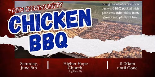 Free Community Chicken BBQ
