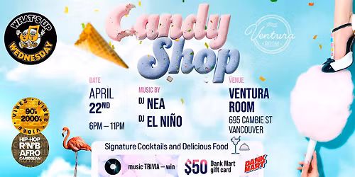 What's Up Wednesday "Candy Shop" Edition | After Work