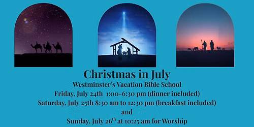 Christmas in July VBS