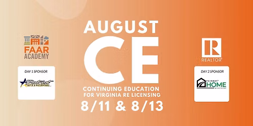 August CE Seminar