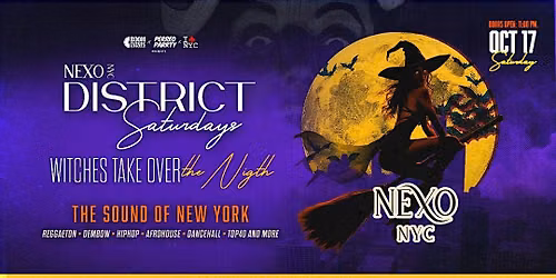 District Saturday - Halloween Edition | The Sound of New York @ Nexo NY
