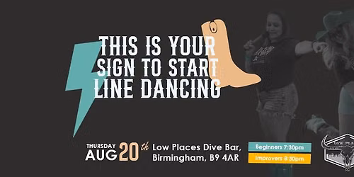 Beginners & Improvers Line Dance Class with Katie & Maz | BIRMINGHAM