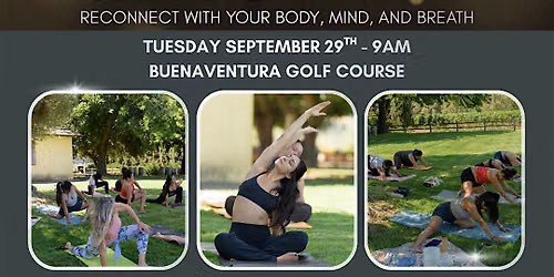 Yoga On The Course - September 29th!