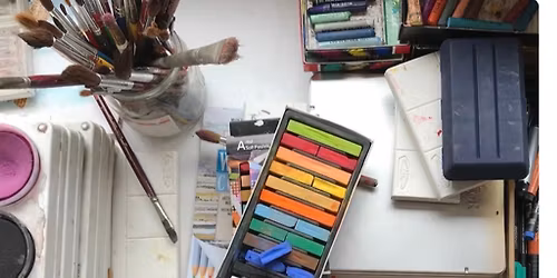 L\u00f6rdag i konstlabbet - Teckna med tr\u00e5d