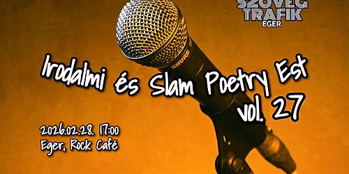 \u2737 IRODALMI \u00c9S SLAM POETRY EST \u2737 VOL. 27 \u2737