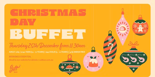 Christmas Day Buffet Lunch