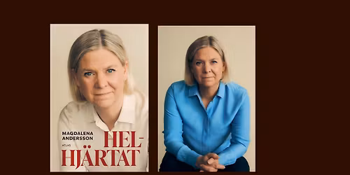 Boksamtal med Magdalena Andersson i Storkyrkan!