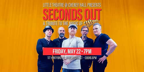 Seconds Out at Little Theatre of Manchester