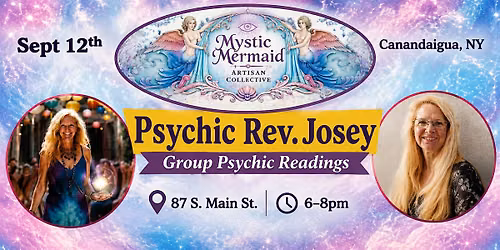 Group Psychic Readings  with Reverend Josie