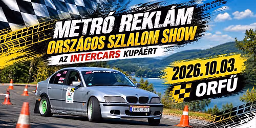 Metr\u00f3 Rekl\u00e1m Orsz\u00e1gos Szlalom Show az InterCars kup\u00e1\u00e9rt