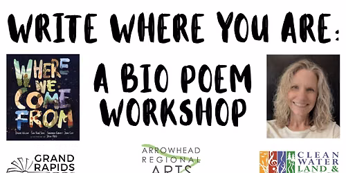 Write Where You Are: A Bio Poem Workshop