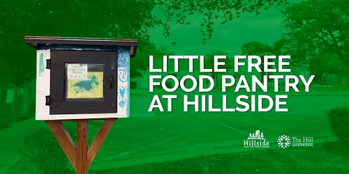 Little Free Food Pantry at Hillside