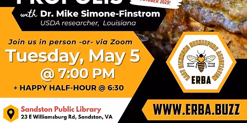 Exploring the magic of Propolis (Dr. Mike Simone-Finstrom)