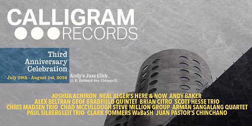 Calligram Records 3rd Anniversary Celebration