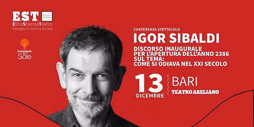 IGOR SIBALDI a BARI