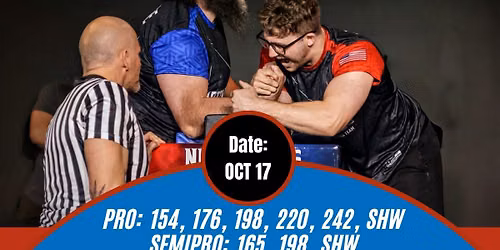 Natty Bros Qualifier II: Armwrestling Tournament 
