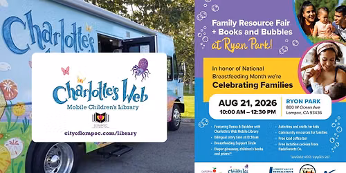 Family Resource Fair + Books & Bubbles at Ryon Park!