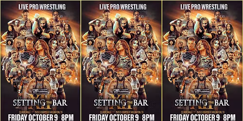 Setting The Bar 12 ( VIP Wrestling 12 Year Anniversary Event) 
