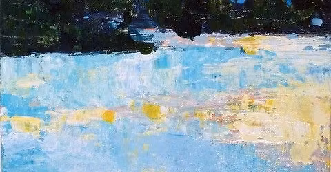 Impressionist Landscapes in Acrylic from Photo with Beki Borman