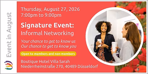 iwibdus Informal Networking Event
