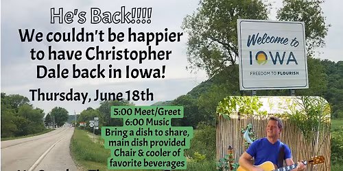 Christopher Dale House Concert 